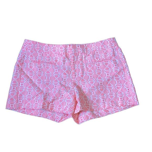 GAP Neon Clean Front Jacquard Shorts Sz 4 - Picture 4 of 11